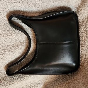 Vintage Coach Ergo Zip Bag 9025, Black, Large